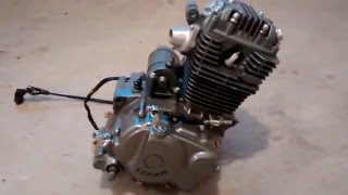 Lifan 200cc Engine with Electric Start [upl. by Olette]