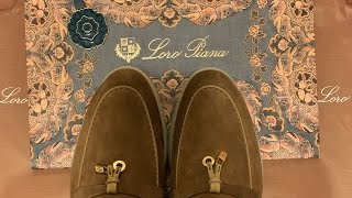 Loro Piana Summer Walk Unboxing X mas 2023 Packaging🎄⭐️👞👞🔒🟡 wynterseason [upl. by Haldane]