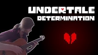 UNDERTALE  Determination  Guitar Cover  TAB [upl. by Ignacius]