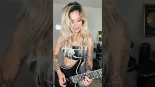 My Favorite SEXY Guitar Girls Kiki Wongos Talent Will BLOW YOUR MIND Nemesis by Arch Enemy [upl. by Marella411]