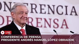 Conferencia matutina desde Palacio Nacional Jueves 25 de Abril de 2024 [upl. by Sims]