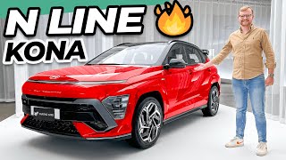 The Fastest New Kona Looks The Best Hyundai Kona N Line Turbo 2023 Review Walkaround [upl. by Brinna351]