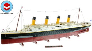 LEGO Titanic Speed Build  Creator 10294  Longest LEGO Set ever [upl. by Asirehc]