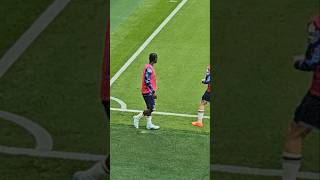 YVES BISSOUMA Tottenham v Brentford The Spurs Midfielder WarmingUp on the Sidelines [upl. by Gelasius]