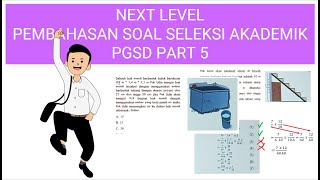 Pembahasan soal soal FR seleksi akademik 2023 PGSD new [upl. by Rednave]