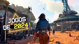 TOP 30 JOGOS INCRÍVEIS que sairão em 2024 PS5 PS4 XBOX SWITCH e PC [upl. by Meingoldas975]