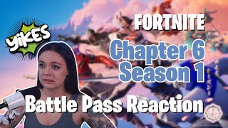 FORTNITE Ch6S1 BATTLEPASS FIRST LOOK  HUNTERS  Level 100 [upl. by Elumas]