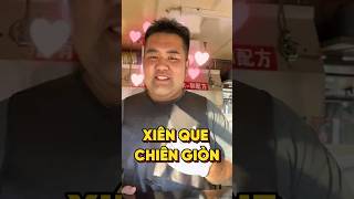 XIÊN QUE CHIÊN GIÒN TỰ CHỌN food [upl. by Eemyaj748]