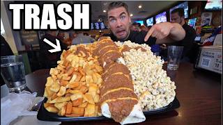 I HAD TO EAT quotGARBAGEquot FOR THIS FAMOUS FOOD CHALLENGE IN NEW YORK  Joel Hansen [upl. by Haran]