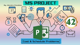 MS Project  42 Schedule amp Cost Problems [upl. by Raine26]