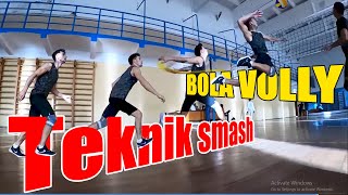 Teknik Smash Bola Voli yang Benar  Tutorial Bola Voli  Video Pembelajaran PJOK [upl. by Dowd]