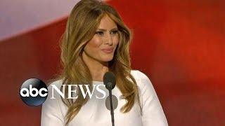 Melania Trump RNC Speech Sparks Plagiarism Claims [upl. by Nabi972]