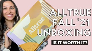 Alltrue CAUSEBOX Fall Unboxing  Spoilers [upl. by Janeta289]