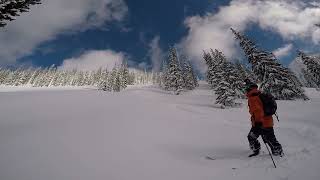 Ski Touring  The Crags in Kootenay Pass [upl. by Kally]