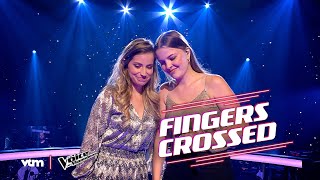 Tessa amp Louise  Fingers Crossed  Battles  The Voice van Vlaanderen  VTM [upl. by Olson151]