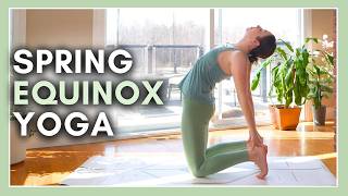 30 min Spring Equinox Yoga  Awakening The Heart [upl. by Namilus]