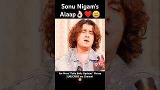 Sonu Nigam Singing ALAAP ❤️👌🏻 sonunigam sonunigamsongs ghajni alaap singing shorts bollywood [upl. by Holms539]