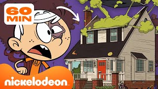 Loud House  Setiap Kali Rumah Loud Hancur 💥  Kompilasi 60 Menit  Nickelodeon Bahasa [upl. by Ingaberg]