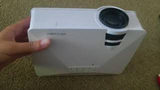 Review DBPOWER GP15 Mini Projector [upl. by Eelrebmik]