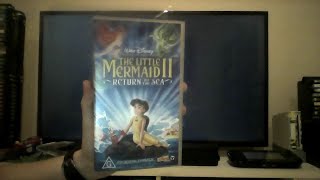 The Little Mermaid 2 Return To The Sea VHS Australia [upl. by Klinges]