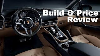 2019 Porsche Cayenne S  Build amp Price Review  Standard Features Options and Specs [upl. by Hey217]