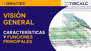 TRICALC  Visión general Software Integrado MEF para Cálculo Estructural en Hormigón Acero y Madera [upl. by Einhoj]