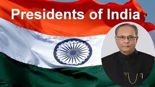 President of India  Indian President List  All President of India  List of President of India [upl. by Meador]