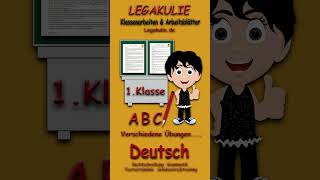 Klassenarbeit Deutsch 1Klasse Legakulie Sabine Eckhardt [upl. by Lud]