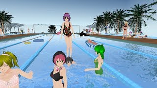 yandere sim mods pool party mod [upl. by Cower]