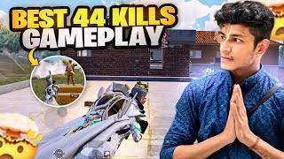 😱 OMG MY BEST 44 KILLS GAMEPLAY  RANK PUSH BGMI  LegendX [upl. by Fannie927]