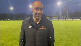 REACTION Preecy’s interview  Warrington Town vs Chorley [upl. by Boswell]