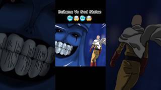 Saitama vs god statue 🥶🤯 anime onepunchman sololeveling [upl. by Agee]