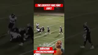 The Greatest Fake Punt Ever You Decide 🏈🤯 [upl. by Sivart987]