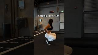 Shaping your waist gym fitness workout exercise shaping fit fitnessgoals gymroutine [upl. by Alric567]