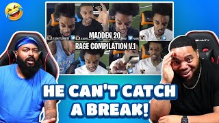 CLUTCH GONE ROGUE REACTS TO FlightReacts MADDEN 20 RAGE COMPILATION V1 [upl. by Kylie]