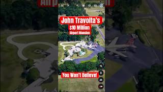 John Travoltas Airport House A 10M Mansion You Wont Believe [upl. by Rai]