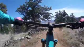 Yeti SB150 down Longhorn Trail White Ranch Open Space Golden Colorado [upl. by Monney206]