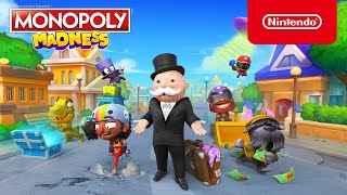 MONOPOLY Madness  Launch Trailer  Nintendo Switch [upl. by Aicylla]