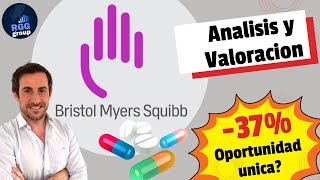 💥Bristol Myers Squibb BMY💥 Analisis fundamental y Valoracion ✅Oportunidad UNICA en FARMA 🤔 [upl. by Krystin730]