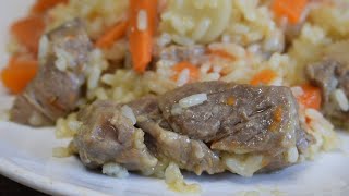 УЗБЕКСКИЙ ПЛОВКак правильно приготовить очень Вкусный и Рассыпчатый плов Простой и понятный рецепт [upl. by Yelrahs]