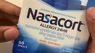 Nasacort Nasal Spray Review 4K [upl. by Edla]