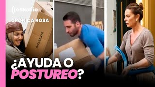 Crónica Rosa ¿Ayuda o postureo Crítica a los famosos que han ido a Valencia [upl. by Attenad]