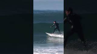 Fun run of waves in Huntington Beach [upl. by Eanad]