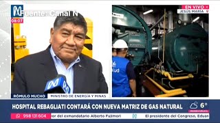 HOSPITAL REBAGLIATI CON GAS NATURAL  CANAL N [upl. by Laen]