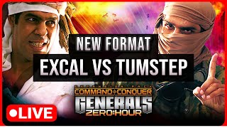 150 Challenge ExCaL vs TumStep in a Bestof 3 Legs  CampC Generals Zero Hour [upl. by Nicolai]