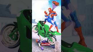 Spider man looks to the future identify the impostor gta gtav spiderman funny brawlstar [upl. by Ettennahs780]