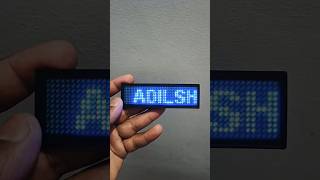 LED name tag 🔥 shorts youtubeshorts viral trending [upl. by Chatwin322]