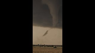 Stunning Tornado Video Over Northern Texas [upl. by Sehguh]