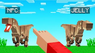 GUESS Which DINOSAUR Is The REAL JELLY Minecraft Guess Who [upl. by Ebba]