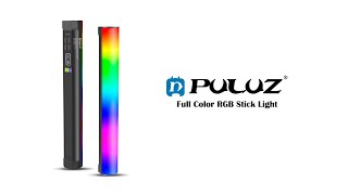 PULUZ 30cm Photo Handheld Full Color RGB Stick Light Magnetic LED Fill Light [upl. by Hpseoj]